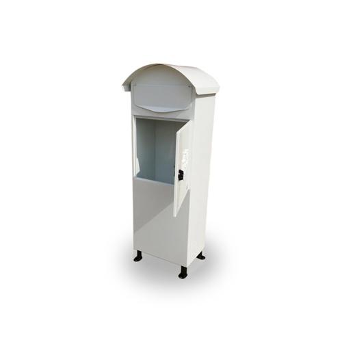 METZ EXTRA Large tall wall mounted or freestanding lockable secure Royal Letter Box Post Box Mail Box Letterbox white letterboxes posts 